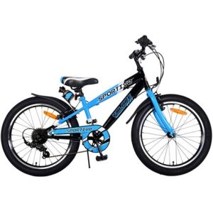 Volare Sportivo Kinderfiets – Jongens – 20 inch – Blauw – 7 versnellingen