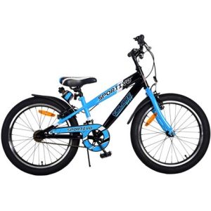 Volare Sportivo Kinderfiets – Jongens – 20 inch – Blauw – Twee handremmen