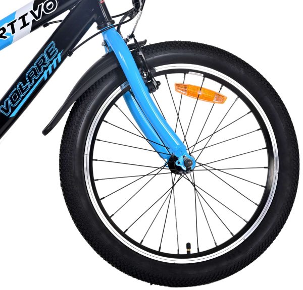 Volare Sportivo Kinderfiets – Jongens – 20 inch – Blauw – 7 versnellingen