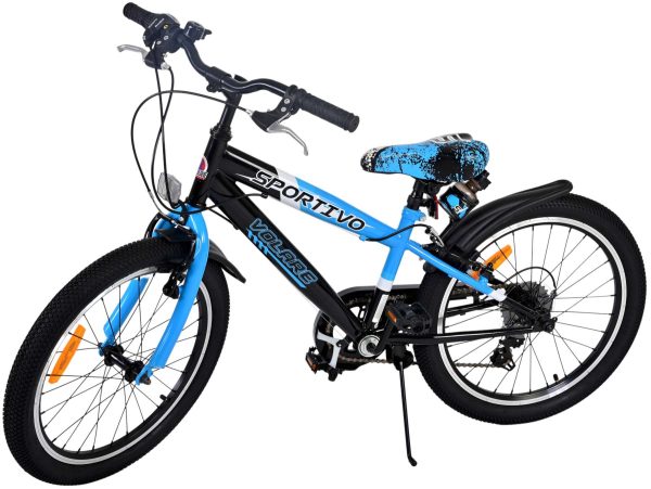 Volare Sportivo Kinderfiets – Jongens – 20 inch – Blauw – 7 versnellingen
