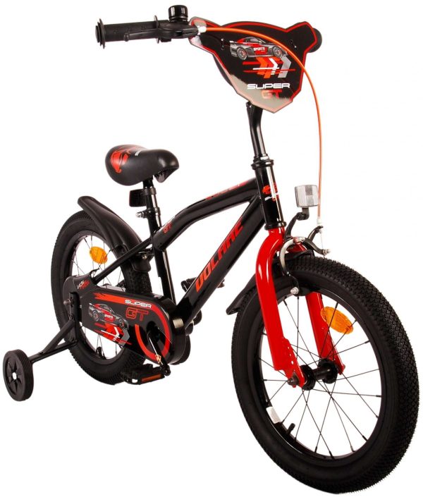 Volare Super GT Kinderfiets – Jongens – 16 inch – Rood