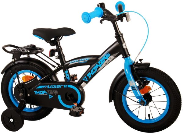 Volare Thombike Kinderfiets – Jongens – 12 inch – Zwart Blauw