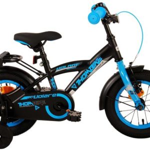 Volare Thombike Kinderfiets – Jongens – 12 inch – Zwart Blauw
