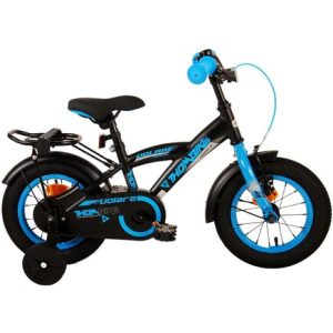 Volare Thombike Kinderfiets – Jongens – 12 inch – Zwart Blauw