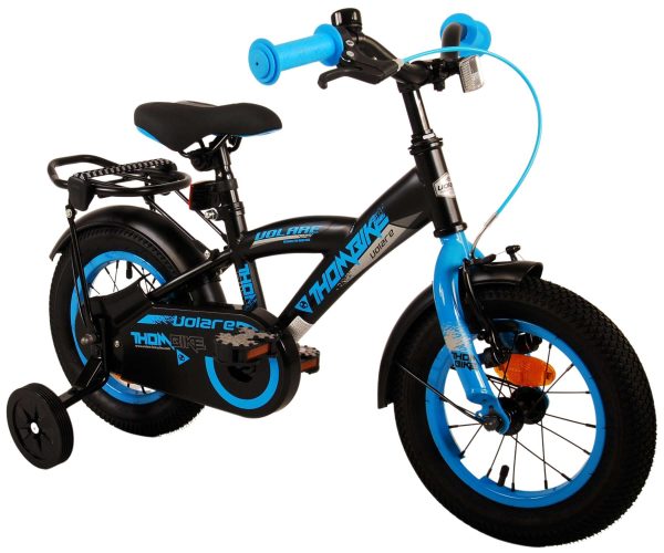 Volare Thombike Kinderfiets – Jongens – 12 inch – Zwart Blauw
