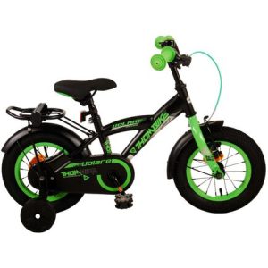 Volare Thombike Kinderfiets – Jongens – 12 inch – Zwart Groen