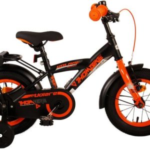 Volare Thombike Kinderfiets – Jongens – 12 inch – Zwart Oranje