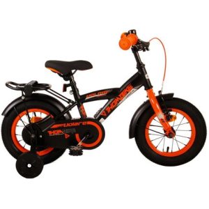 Volare Thombike Kinderfiets – Jongens – 12 inch – Zwart Oranje