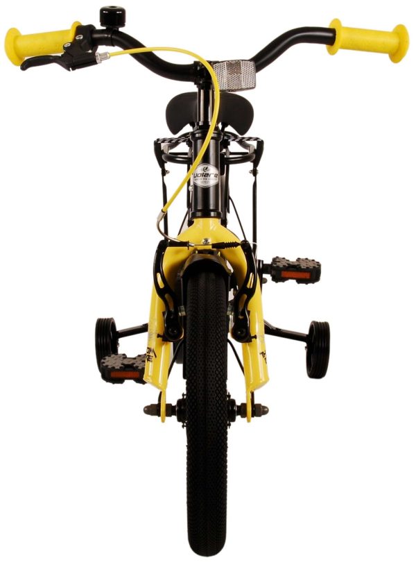 Volare Thombike Kinderfiets – Jongens – 14 inch – Zwart Geel
