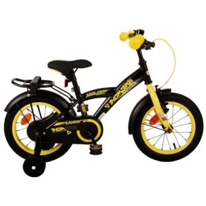 Volare Thombike Kinderfiets – Jongens – 14 inch – Zwart Geel