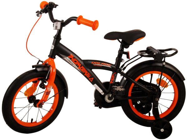 Volare Thombike Kinderfiets – Jongens – 14 inch – Zwart Oranje