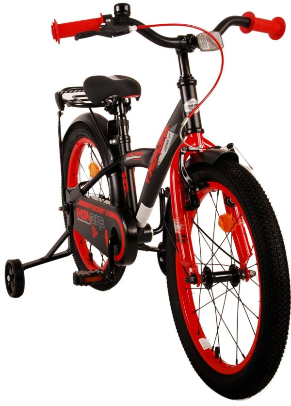 Volare Thombike Kinderfiets – Jongens – 18 inch – Zwart Rood