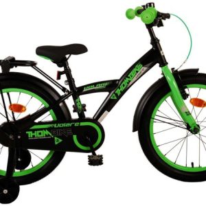 Volare Thombike Kinderfiets – Jongens – 18 inch – Zwart Groen