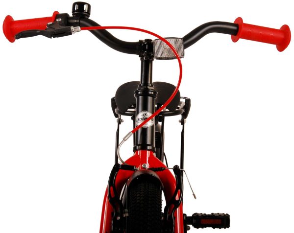 Volare Thombike Kinderfiets – Jongens – 18 inch – Zwart Rood