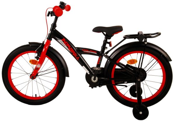 Volare Thombike Kinderfiets – Jongens – 18 inch – Zwart Rood