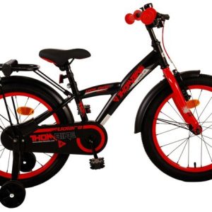 Volare Thombike Kinderfiets – Jongens – 18 inch – Zwart Rood