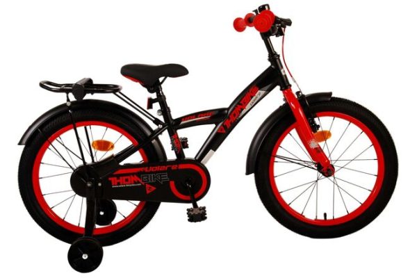 Volare Thombike Kinderfiets – Jongens – 18 inch – Zwart Rood