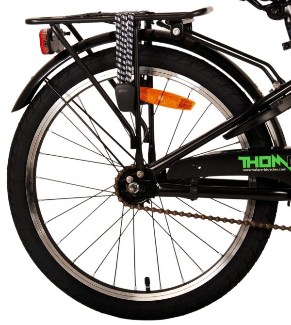 Volare Thombike Kinderfiets – Jongens – 20 inch – Zwart Groen