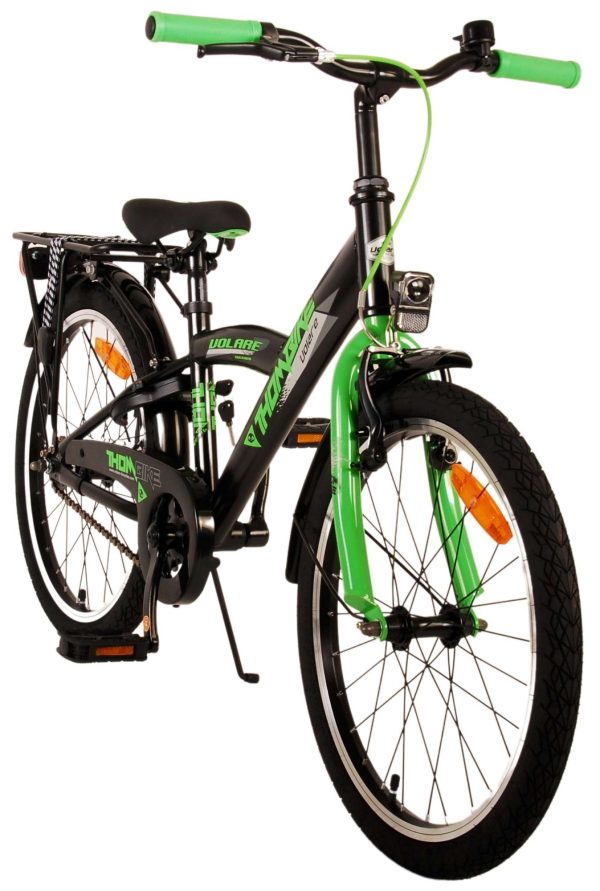 Volare Thombike Kinderfiets – Jongens – 20 inch – Zwart Groen