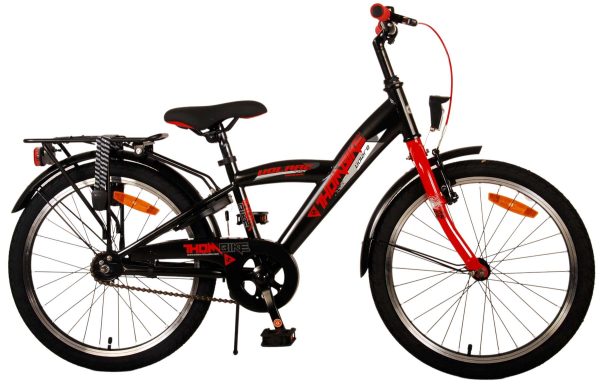 Volare Thombike Kinderfiets – Jongens – 20 inch – Zwart Rood