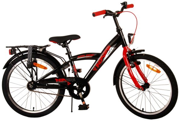 Volare Thombike Kinderfiets – Jongens – 20 inch – Zwart Rood