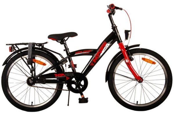 Volare Thombike Kinderfiets – Jongens – 20 inch – Zwart Rood