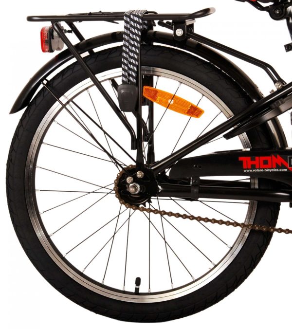 Volare Thombike Kinderfiets – Jongens – 20 inch – Zwart Rood
