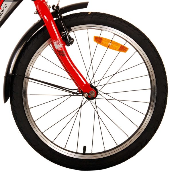 Volare Thombike Kinderfiets – Jongens – 20 inch – Zwart Rood