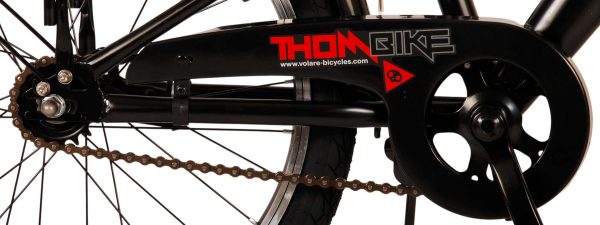 Volare Thombike Kinderfiets – Jongens – 20 inch – Zwart Rood