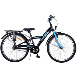 Volare Thombike Kinderfiets – Jongens – 24 inch – Zwart Blauw – 3 versnellingen