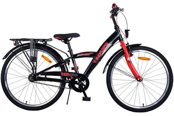 Volare Thombike Kinderfiets – Jongens – 24 inch – Rood – 3 versnellingen