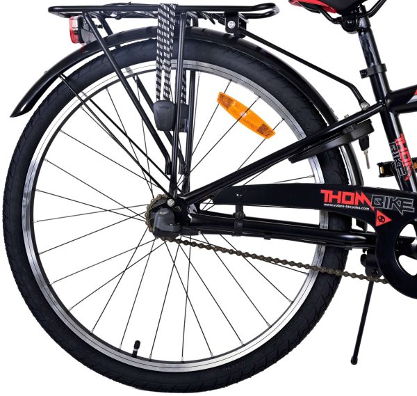 Volare Thombike Kinderfiets – Jongens – 24 inch – Rood – 3 versnellingen
