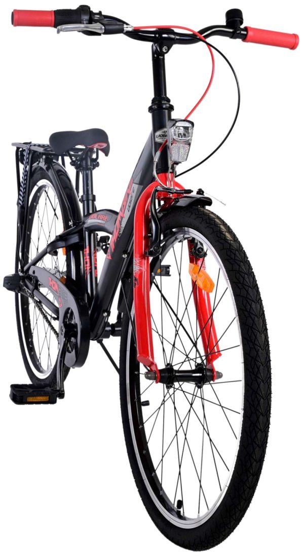 Volare Thombike Kinderfiets – Jongens – 24 inch – Rood – 3 versnellingen