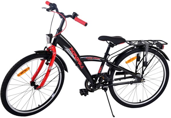 Volare Thombike Kinderfiets – Jongens – 24 inch – Rood – 3 versnellingen