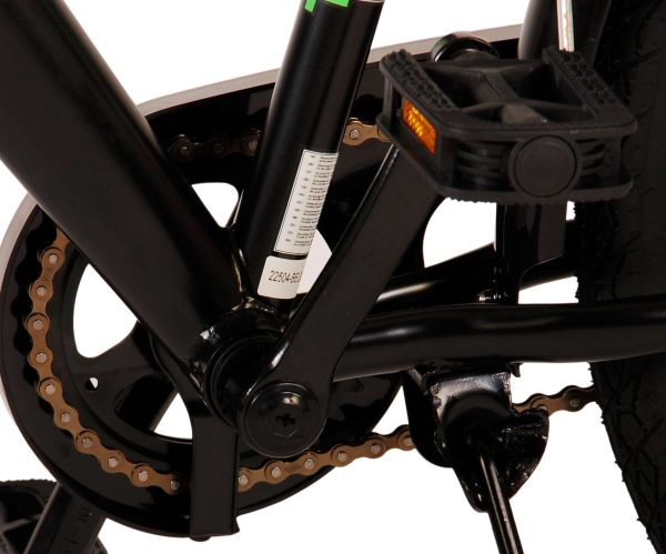 Volare Thombike Kinderfiets – Jongens – 24 inch – Zwart Groen