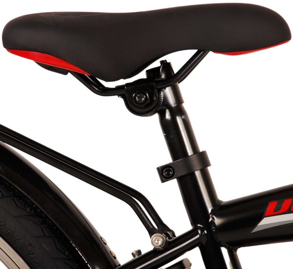 Volare Thombike Kinderfiets – Jongens – 24 inch – Zwart Rood
