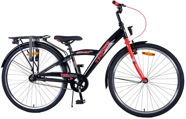 Volare Thombike Kinderfiets – Jongens – 26 inch – Zwart Rood