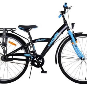Volare Thombike Kinderfiets – Jongens – 26 inch – Zwart Blauw – 3 versnellingen