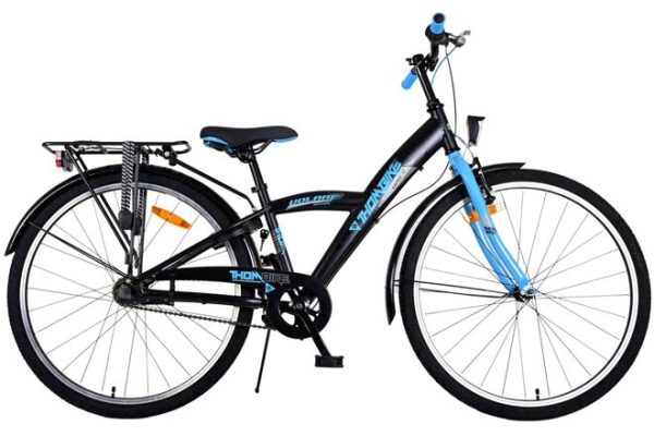 Volare Thombike Kinderfiets – Jongens – 26 inch – Zwart Blauw – 3 versnellingen