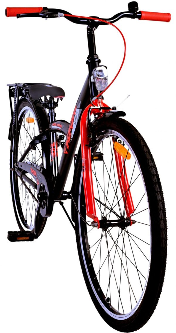 Volare Thombike Kinderfiets – Jongens – 26 inch – Zwart Rood