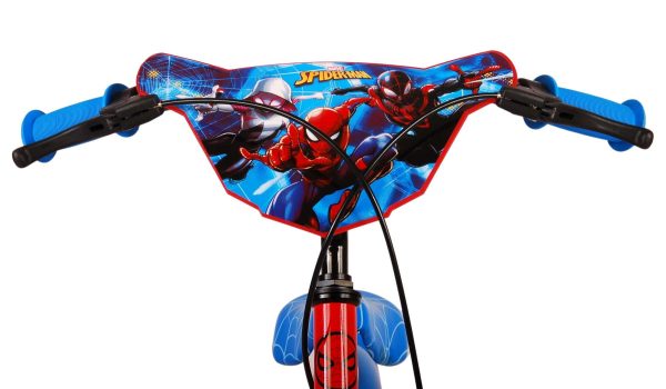 Ultimate Spider-Man Kinderfiets – Jongens – 16 inch – Blauw/Rood – Twee handremmen