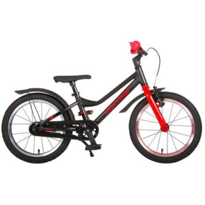 Volare Blaster Kinderfiets – Jongens – 16 inch  – Zwart/Rood – Prime Collection