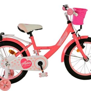 Volare Ashley Kinderfiets – Meisjes – 16 inch – Roze/Rood