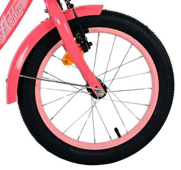 Volare Ashley Kinderfiets – Meisjes – 16 inch – Roze/Rood