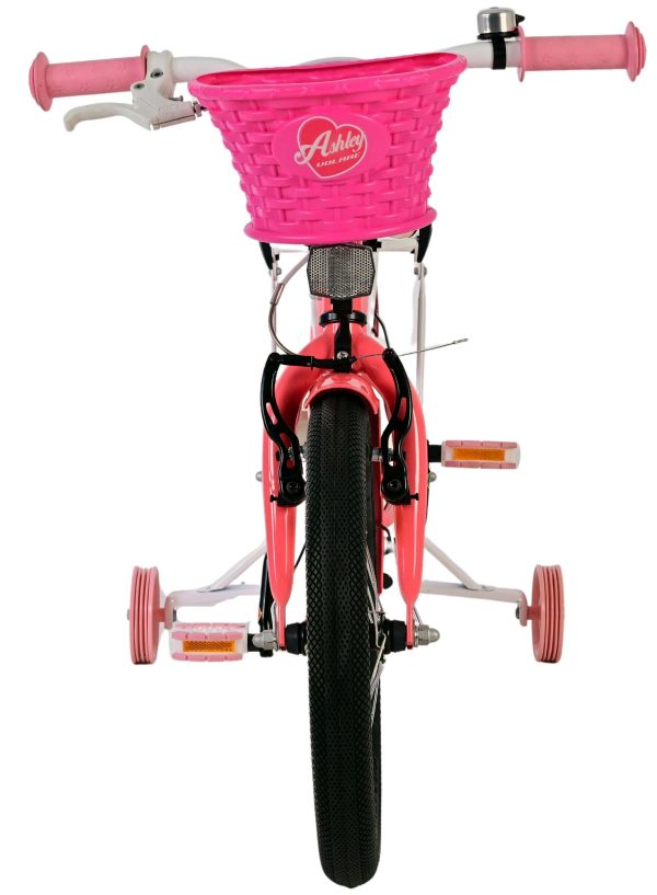 Volare Ashley Kinderfiets – Meisjes – 16 inch – Roze/Rood