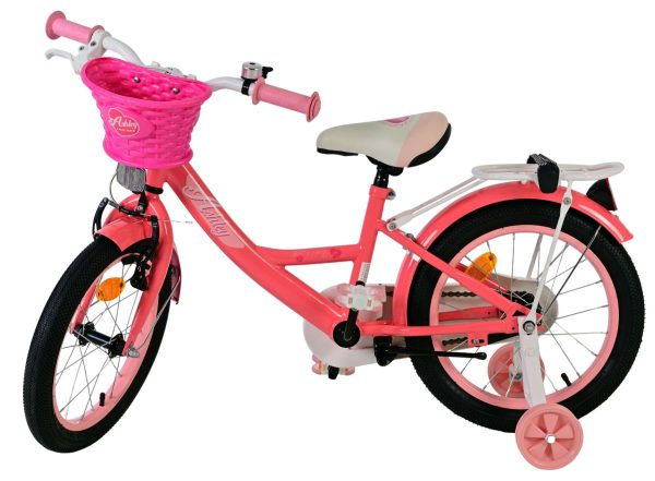Volare Ashley Kinderfiets – Meisjes – 16 inch – Roze/Rood