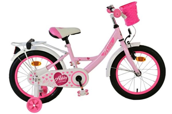 Volare Ashley Kinderfiets – Meisjes – 16 inch – Roze