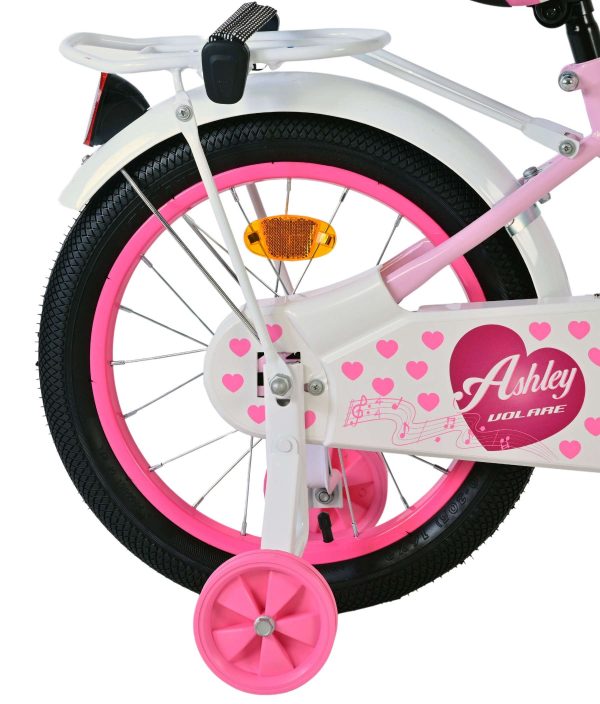 Volare Ashley Kinderfiets – Meisjes – 16 inch – Roze