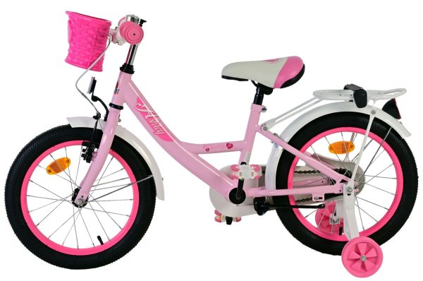Volare Ashley Kinderfiets – Meisjes – 16 inch – Roze