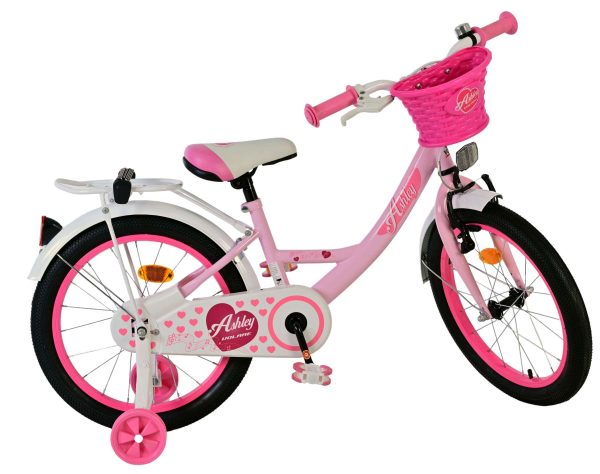 Volare Ashley Kinderfiets – Meisjes – 18 inch – Roze